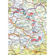 Keleti-Kárpátok túrakalauz térkép Rother túrakönyv magyar nyelvű 2023.
