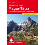   Magas-Tátra Rother túrakalauz Magas-Tátra térképes túrakalauz magyar nyelven 2023