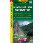   SC 9. Zapadoceske laze, Slavkovsky les turista térkép Shocart 1:50 000 