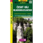   SC 21. Cseh Paradicsom térkép, Cesky raj, Mladoboleslavsko turista térkép Shocart 1:50 000 