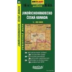   SC 45. Jindrichohradecko, Ceska Kanada, Jindrichuv Hradec turista térkép Shocart 1:50 000 