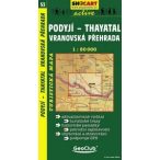   SC 53. Podyji, Thayatal, Vranovsko prehr turista térkép Shocart 1:50 000 