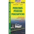   SC 213. Povltavípísecko Prachaticko turista térkép Shocart 1:100 000 