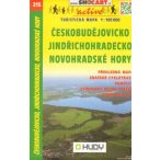   SC 215. Jindrichohradecko Novohradské Hory turista térkép Shocart 1:100 000 