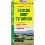   SC 211. Orlické hory turista térkép, Svitavsko térkép Shocart 1:100 000 