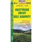   SC 222. Hostynské Vrchy Bílé Karpaty turista térkép Shocart 1:100 000 