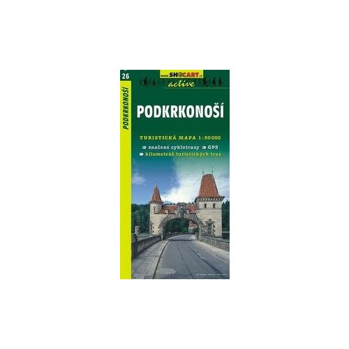 SC 26. Podkrkonosi turista térkép Shocart 1:50 000 