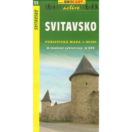 SC 55. Svitavsko turista térkép Shocart 1:50 000 