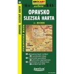   SC 66. Opavsko, Slezska Harta turista térkép Shocart 1:50 000 