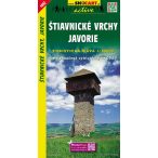   SHC 1092. ŠTIAVNICKÉ VRCHY - JAVORIE / SELMECI HEGYSÉG – JÁVOROS TURISTA TÉRKÉP