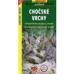   SHC 1095. Chocske vrchy turista térkép  Kócs-hegység térkép 1:50 000