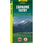   SHC 1096. ZÁPADNÉ TATRY / LIPTÓI HAVASOK (NYUGATI-TÁTRA) TURISTA TÉRKÉP