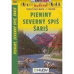   SC 234. Pieniny, severní Spiš, Šariš turista térkép Shocart 1:100 000 