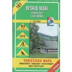   161. Keleti Beszkidek, stredná cast turista térkép VKÚ 1:50 000 