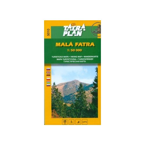 5010. The Malá Fatra turista térkép Tatraplan 1:50 000 