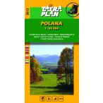   5013. Poľana turista térkép Tatraplan 1:50 000, Polana térkép 