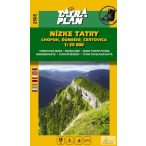 2505. Nízke Tatry turista térkép Tatraplan 1:25 000  