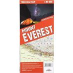   Mount Everest térkép, Mount Everest trekking map TerraQuest laminált 1:80e