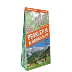   Montenegrói-hegyek, Durmitor térkép, Bjelasica, Prokletije térkép, Komovi trekking térkép TerraQuest 1:65 000  2024.