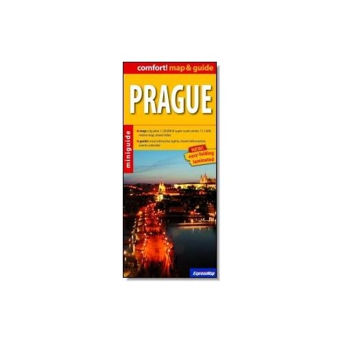 Prága térkép ExpressMap 1:20 000 