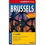   Brüsszel térkép ExpressMap 1:13 000 Brüsszel zsebtérkép