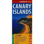 Kanári szigetek térkép fóliás Exressmap 1:150 000 