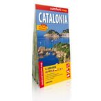   Katalónia térkép, Catalonia térkép Expressmap 1:300 000  2015