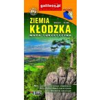   ZIEMIA KŁODZKA turista térkép Lengyelország+Csehország 1:70 000 Plan 2016