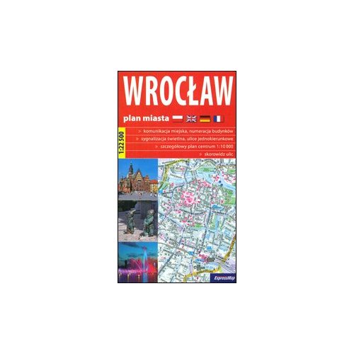 Wroclaw térkép Expressmap 1:22 500 