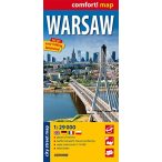 Varsó térkép ExpressMap 1:29 000  Varsó várostérkép 
