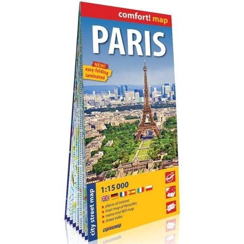Párizs térkép ExpressMap 1:15 000 