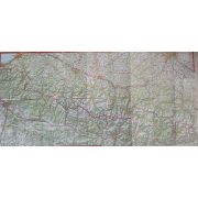 Pyrénées,  Pireneusok térkép ExpressMap fóliás 1:300 000 