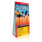   Kalifornia térkép, Kalifornia autós térkép, California autótérkép Expressmap fóliás 