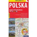   Lengyelország térkép ExpressMap Lengyelország autós térkép 1:700 000