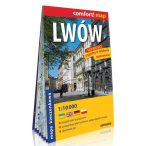   Lwów térkép, Lemberg térkép fóliás Comfort térkép ExpressMap 1:10 000  Lviv térkép, Lvov térkép Ukrajna