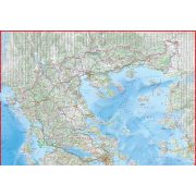 Görögország autós térkép Expressmap 1:700e  2023.