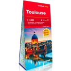 Toulouse várostérkép Expressmap laminált 1:15 000 