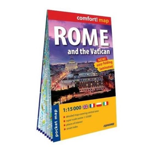 Róma térkép ExpressMap, Róma várostérkép 1:15 000 