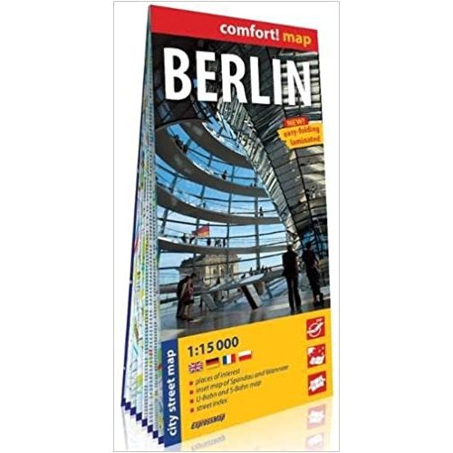 Berlin várostérkép Berlin térkép ExpressMap fóliás 1:15 000   