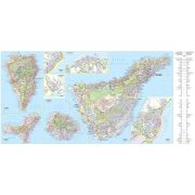 Kanári szigetek térkép fóliás Exressmap 1:150 000 