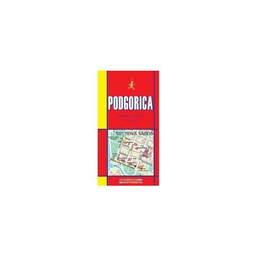 Podgorica térkép Intersistem 1:10 000    