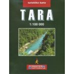 Tara turistatérkép Intersistem 1:100 000  Tara térkép