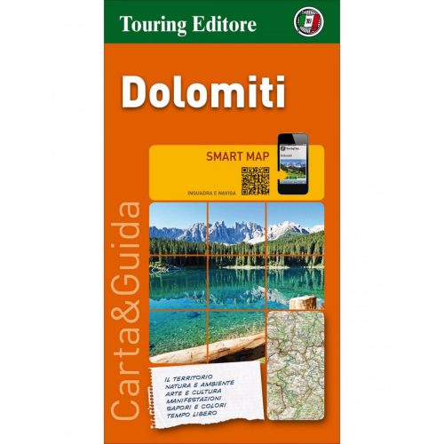 Dolomitok térkép Touring Club Italiano 1:200 000 