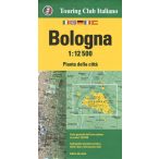   Bologna térkép, Bologna várostérkép zsebtérkép 1:10e TCI 2021