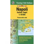 Nápoly térkép Touring Club Italiano 1:10 000 