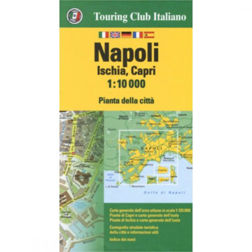 Nápoly térkép Touring Club Italiano 1:10 000 