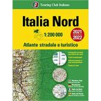 Észak-Olaszország autós atlasz 1:200.000 TCI 2021/22