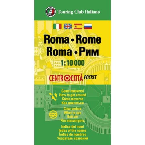Róma térkép, Róma várostérkép 1:12 500 TCI 
