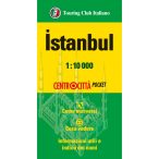   Isztambul várostérkép, Isztambul térkép, Isztambul zsebtérkép TCI 1:10e  2024.