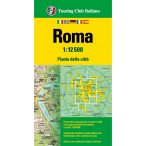 Róma térkép, Róma várostérkép TCI 1:12 500  2025.